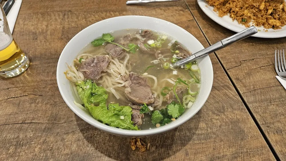 Rice Noodles Beef Soup